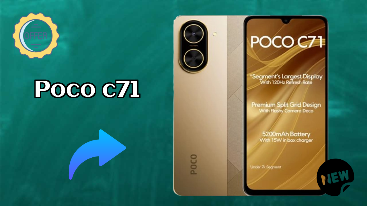 POCO C71 at ₹6,179 - Complete Review Guide