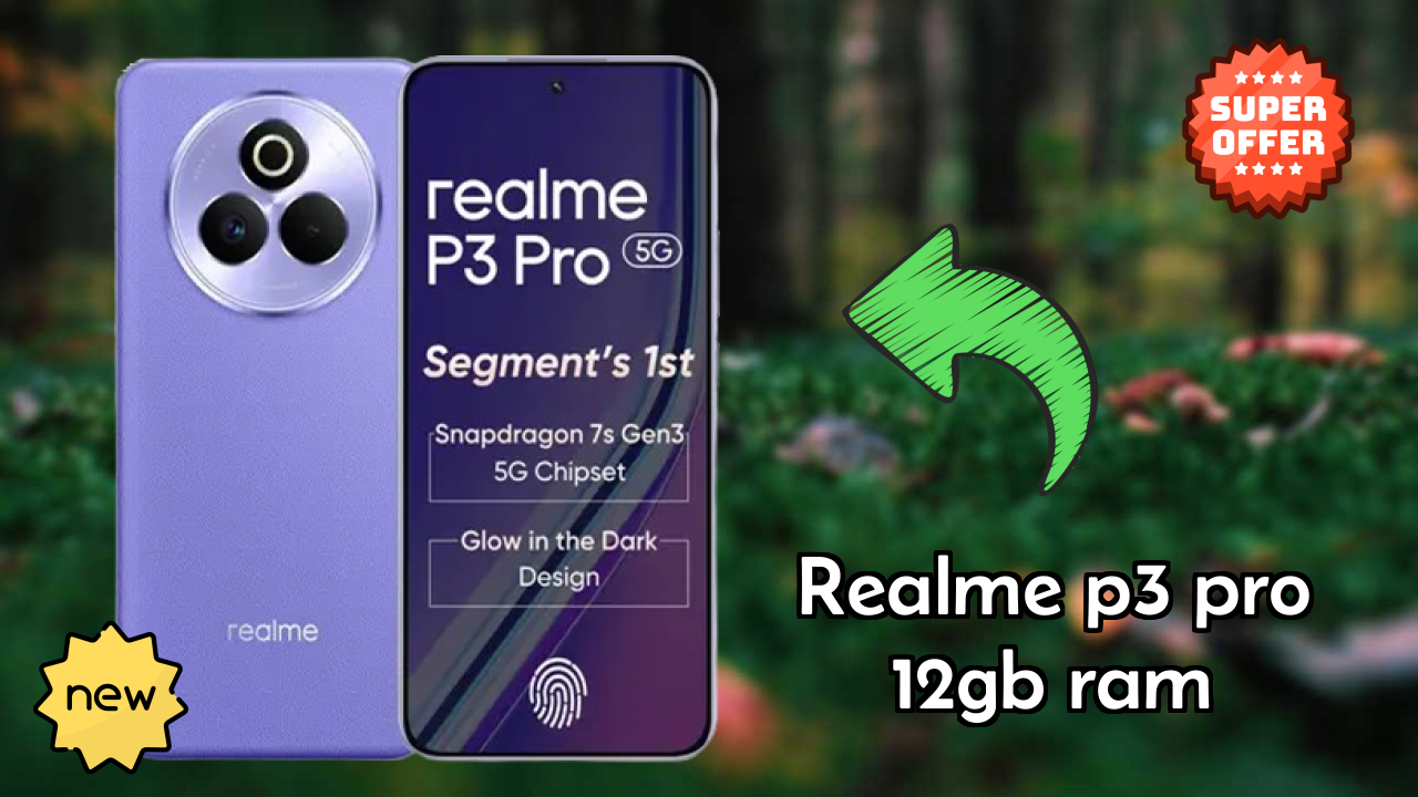 Realme P3 Pro 12GB RAM Gaming Test: Snapdragon 7s Gen 3 FPS Performance