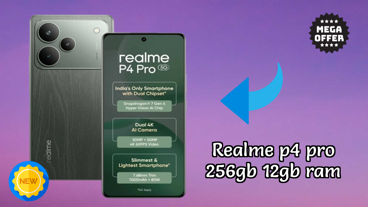 Realme P4 Pro 256GB 12GB RAM Processor Test: Snapdragon 7 Gen 4 Speed Review