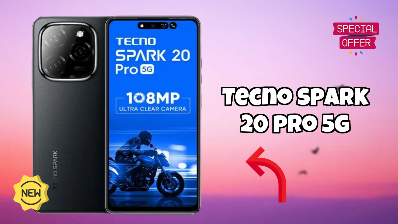 Tecno Spark 20 Pro 5G Gaming Test: MediaTek Dimensity 6080 Handles Top Games?